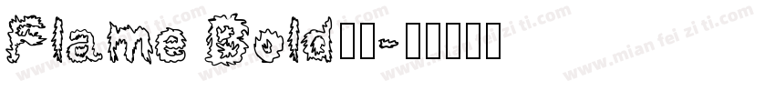 Flame Bold字体字体转换